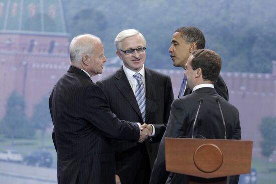 Day two of U.S. President Barack Obama's visit to Russia