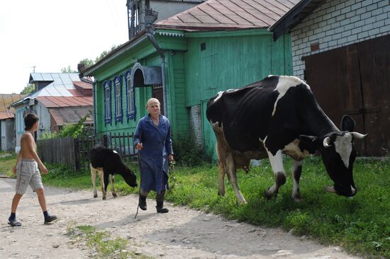 Murom town in Russia's Vladimir Region