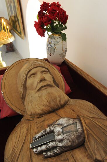 Details of holy relics of Ilya Muromets