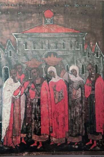 The church wedding of Saints Peter and Febronia