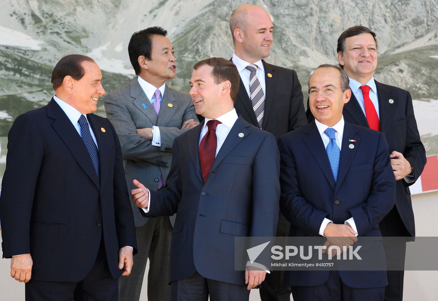 Dmitry Medvedev, G8 summit, second day