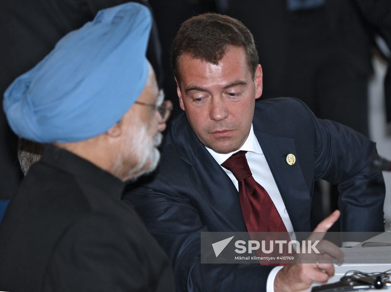 Dmitry Medvedev, G8 summit, second day