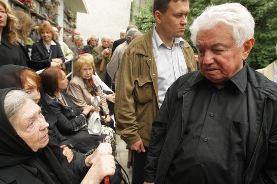 Author Vasily Aksyonov's funeral