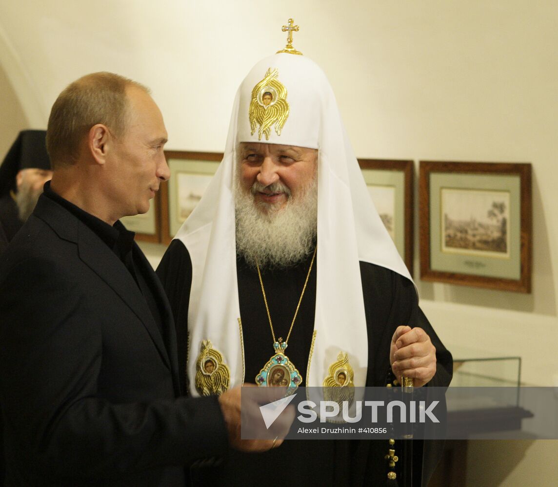 Russian PM Vladimir Putin visits North Western Federal District