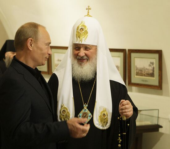 Russian PM Vladimir Putin visits North Western Federal District