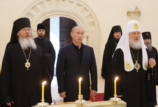 Russian PM Vladimir Putin visits North Western Federal District