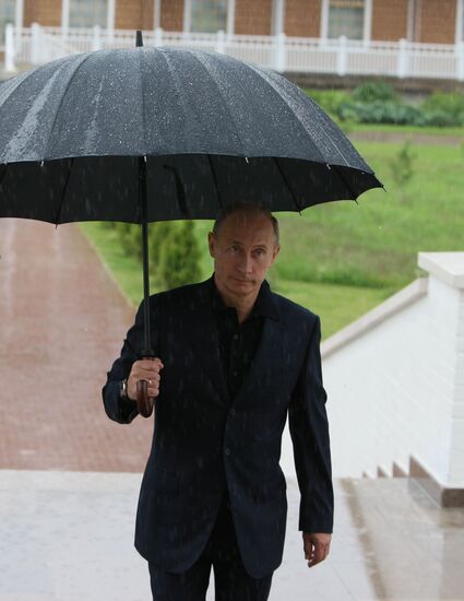 Russian PM Vladimir Putin visits North Western Federal District