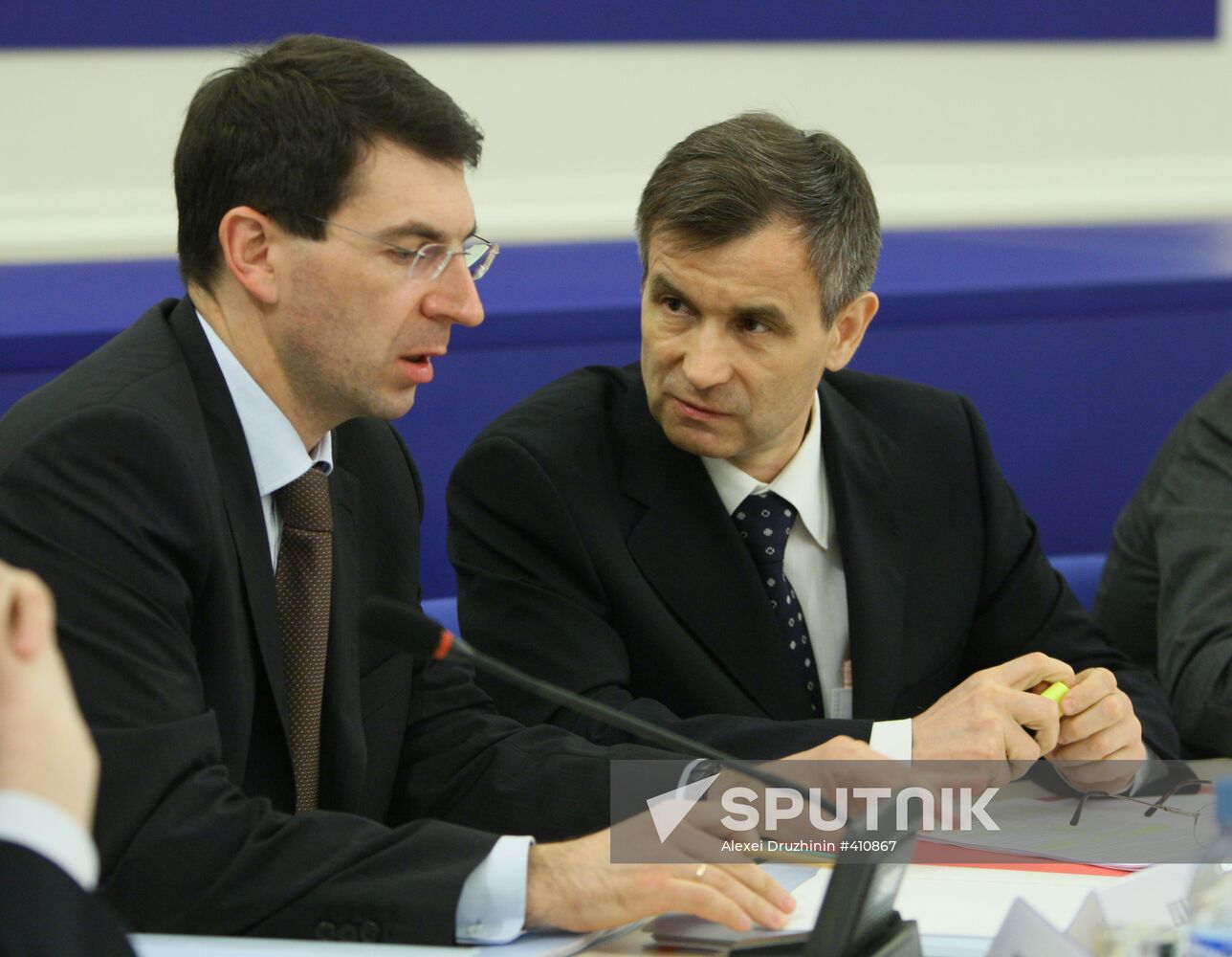 Russia's Communications and Interior Ministers