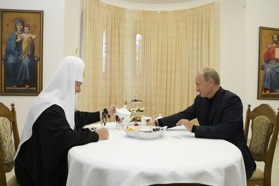 Russian PM Vladimir Putin visits North Western Federal District