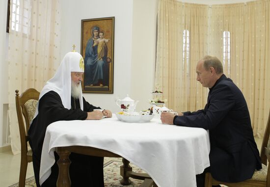 Russian PM Vladimir Putin visits North Western Federal District