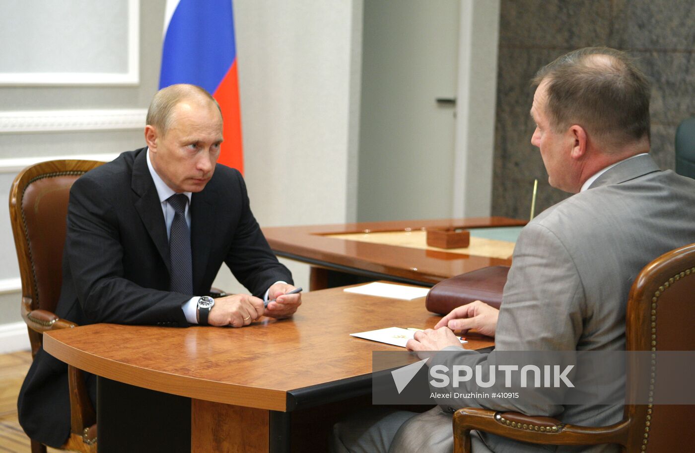 Russian PM Vladimir Putin visits North Western Federal District