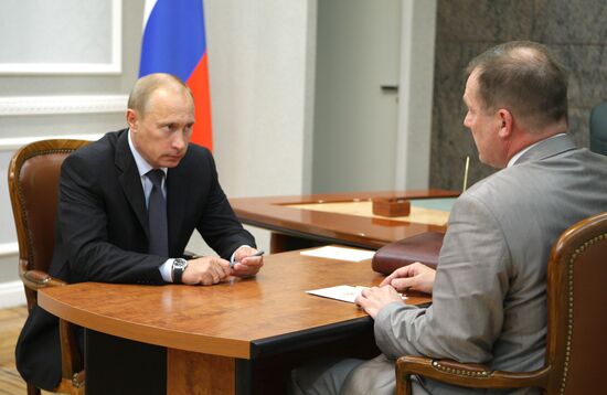 Russian PM Vladimir Putin visits North Western Federal District