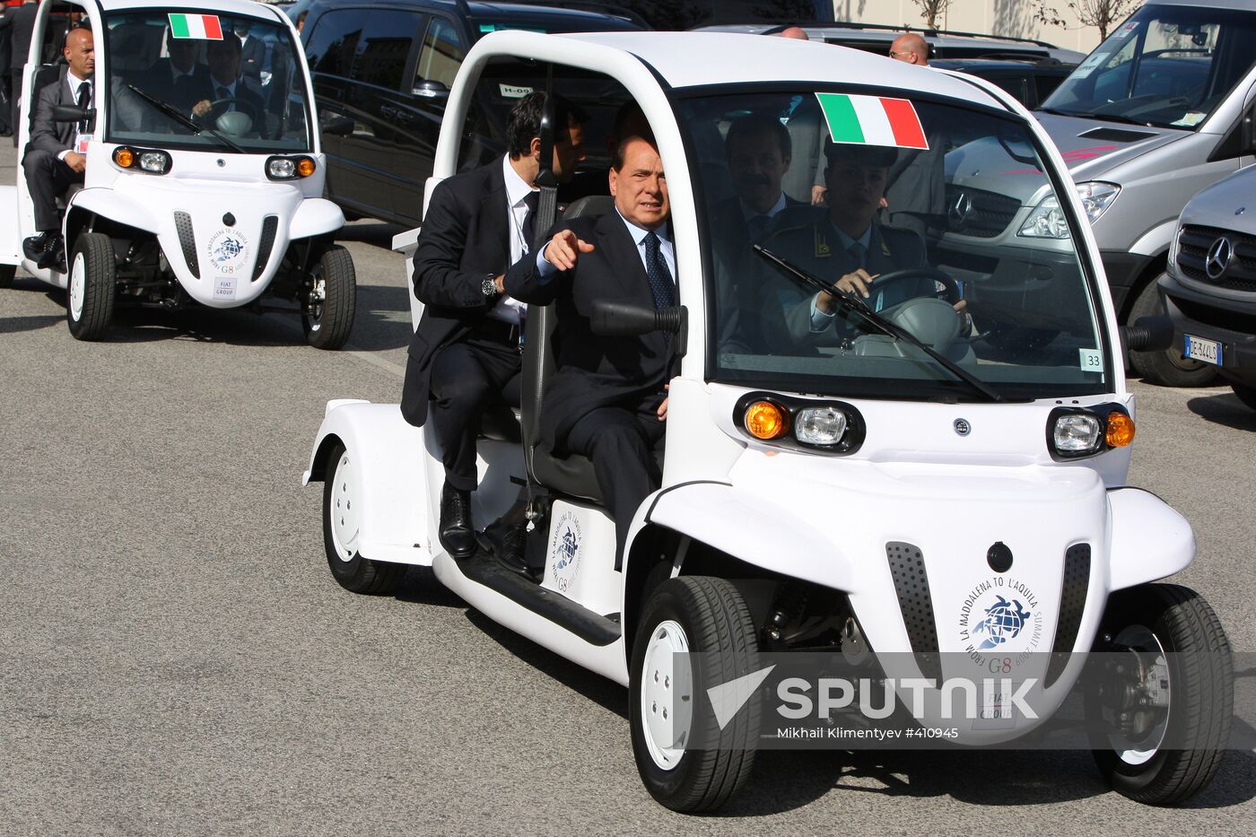 Closing day of G8 summit in Italy