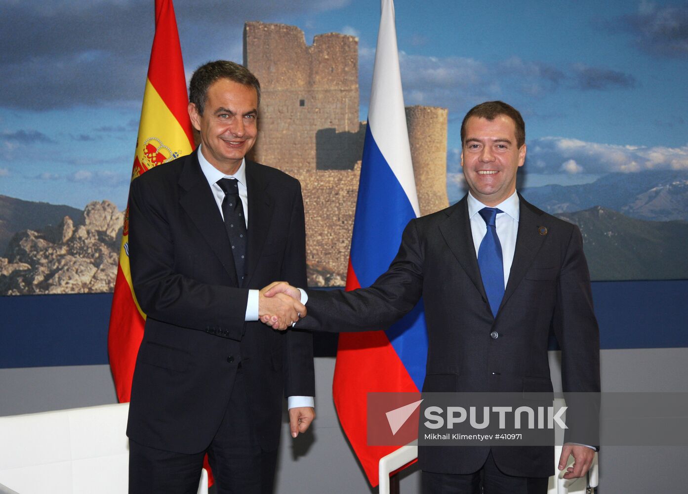 Closing day of G8 summit in Italy