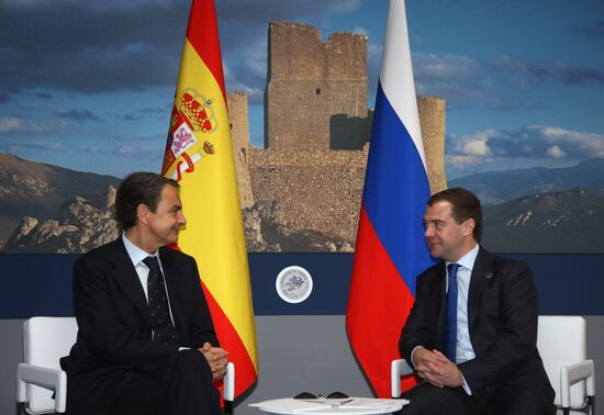 Closing day of G8 summit in Italy