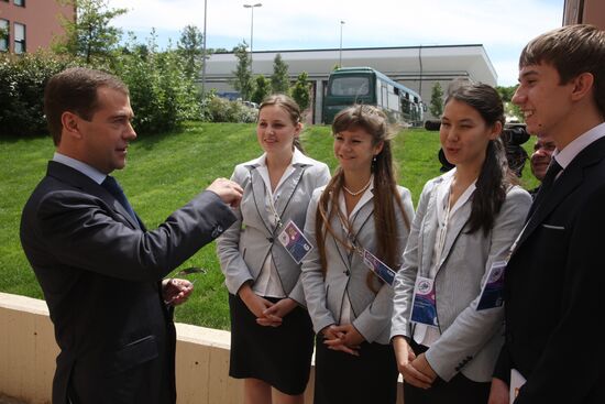 Closing day of G8 summit in Italy