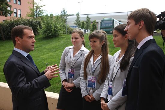 Closing day of G8 summit in Italy