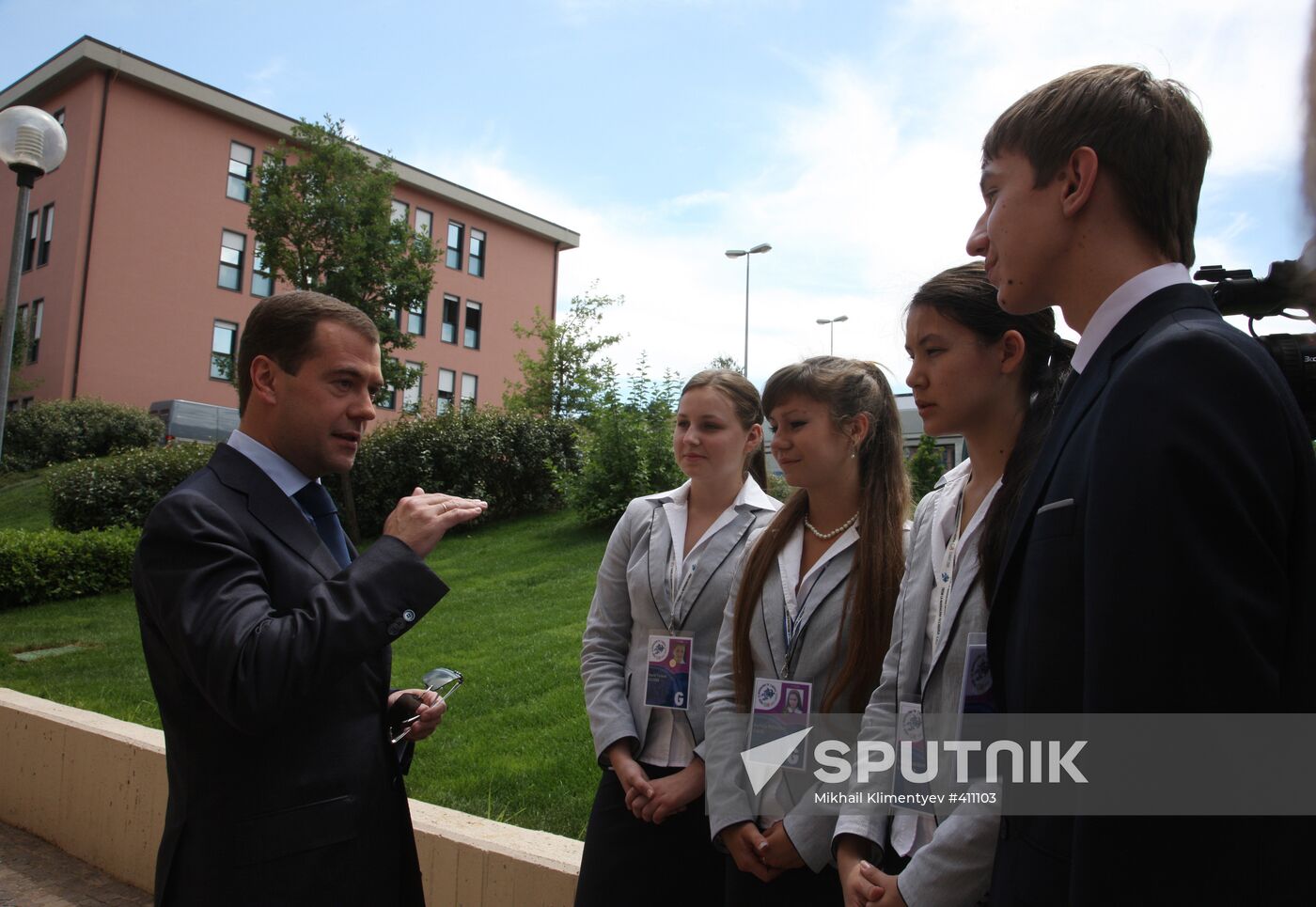 Closing day of G8 summit in Italy