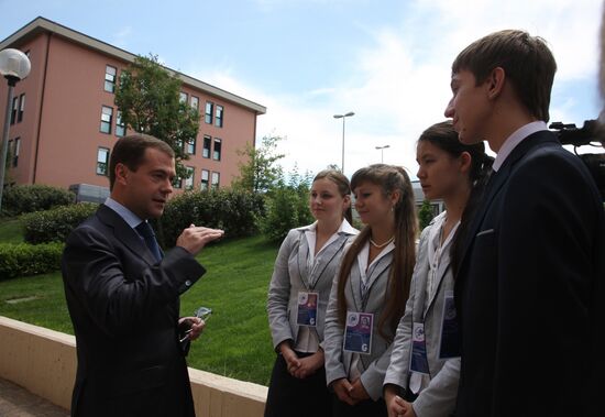 Closing day of G8 summit in Italy