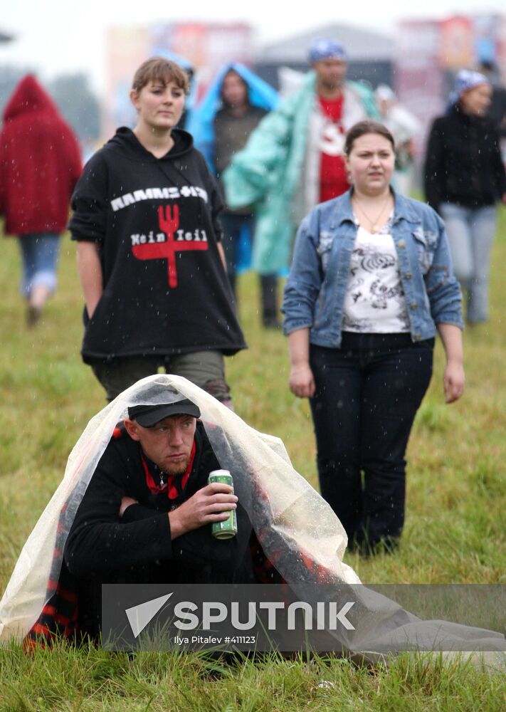 2009 Nashestvie/Invasion music festival in Tver Region