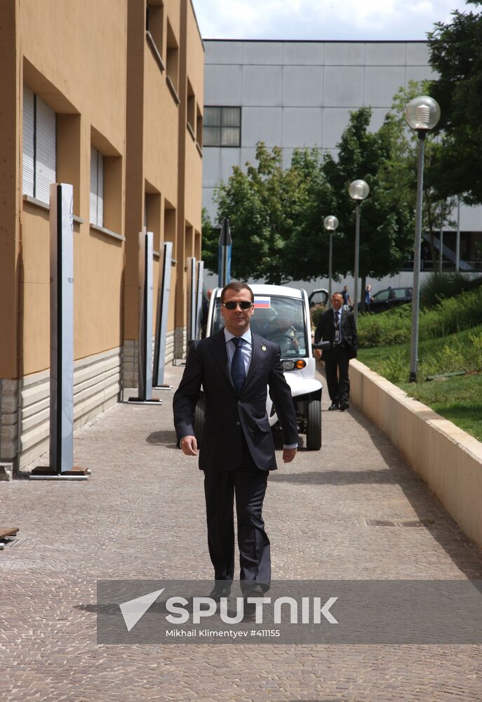 G8 summit's last day in Italy