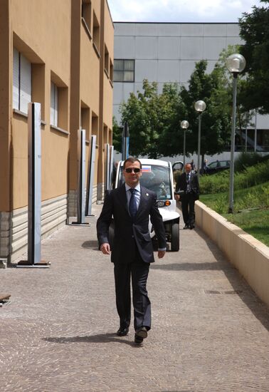 G8 summit's last day in Italy