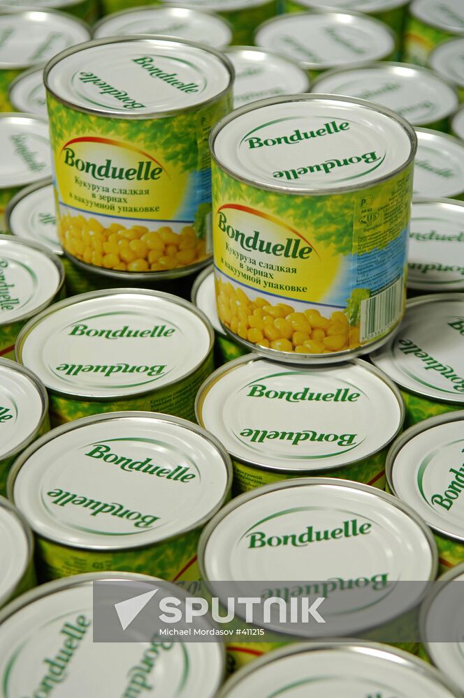 Bonduelle-Kuban. Canned food production