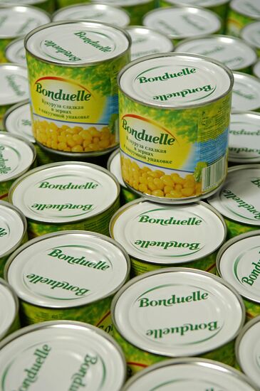 Bonduelle-Kuban. Canned food production