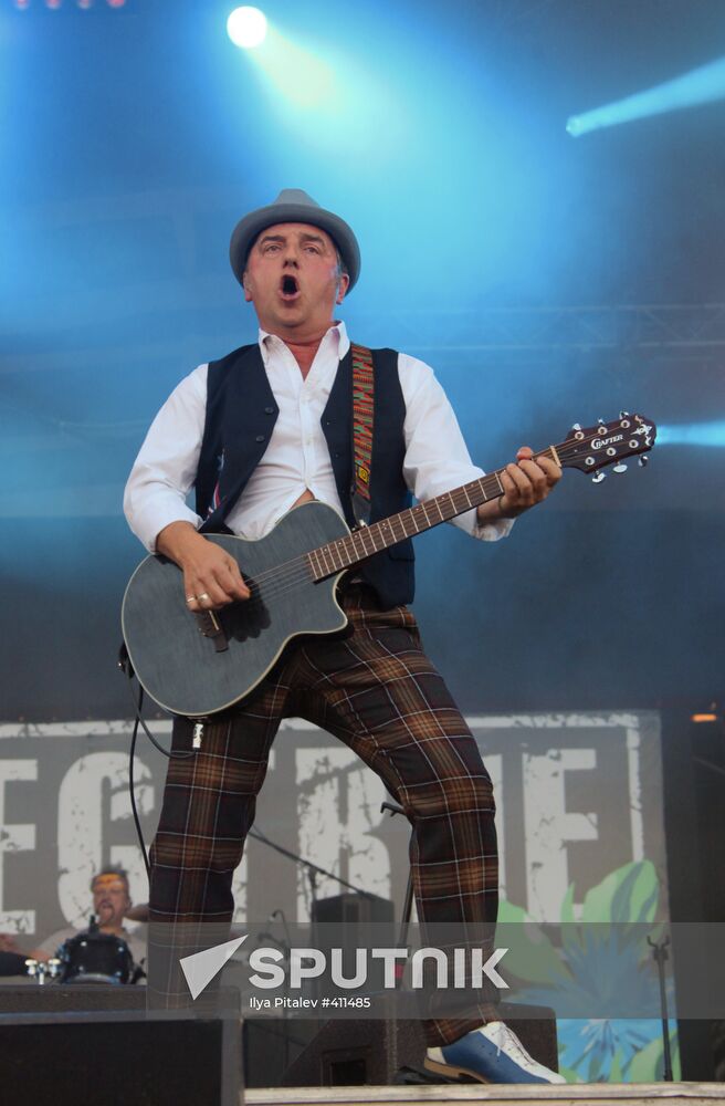 Chaif music group soloist Vladimir Shakhrin