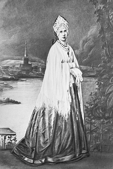 Actress Glikeria Fedotova [1846-1925]
