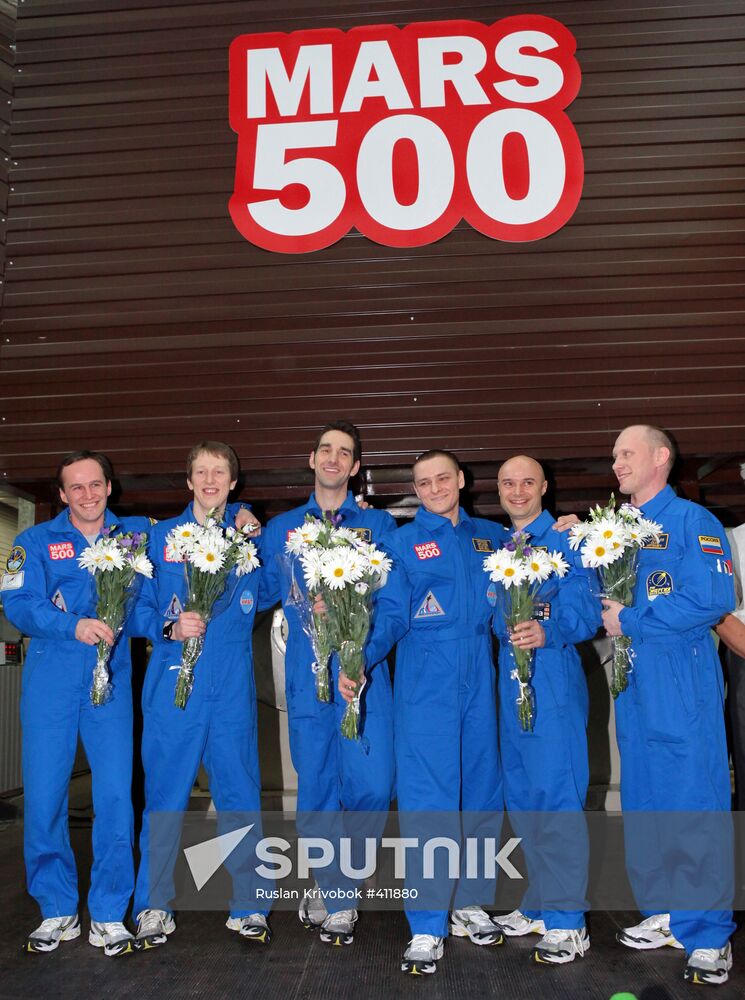 Simulated mission to Mars ends in Moscow