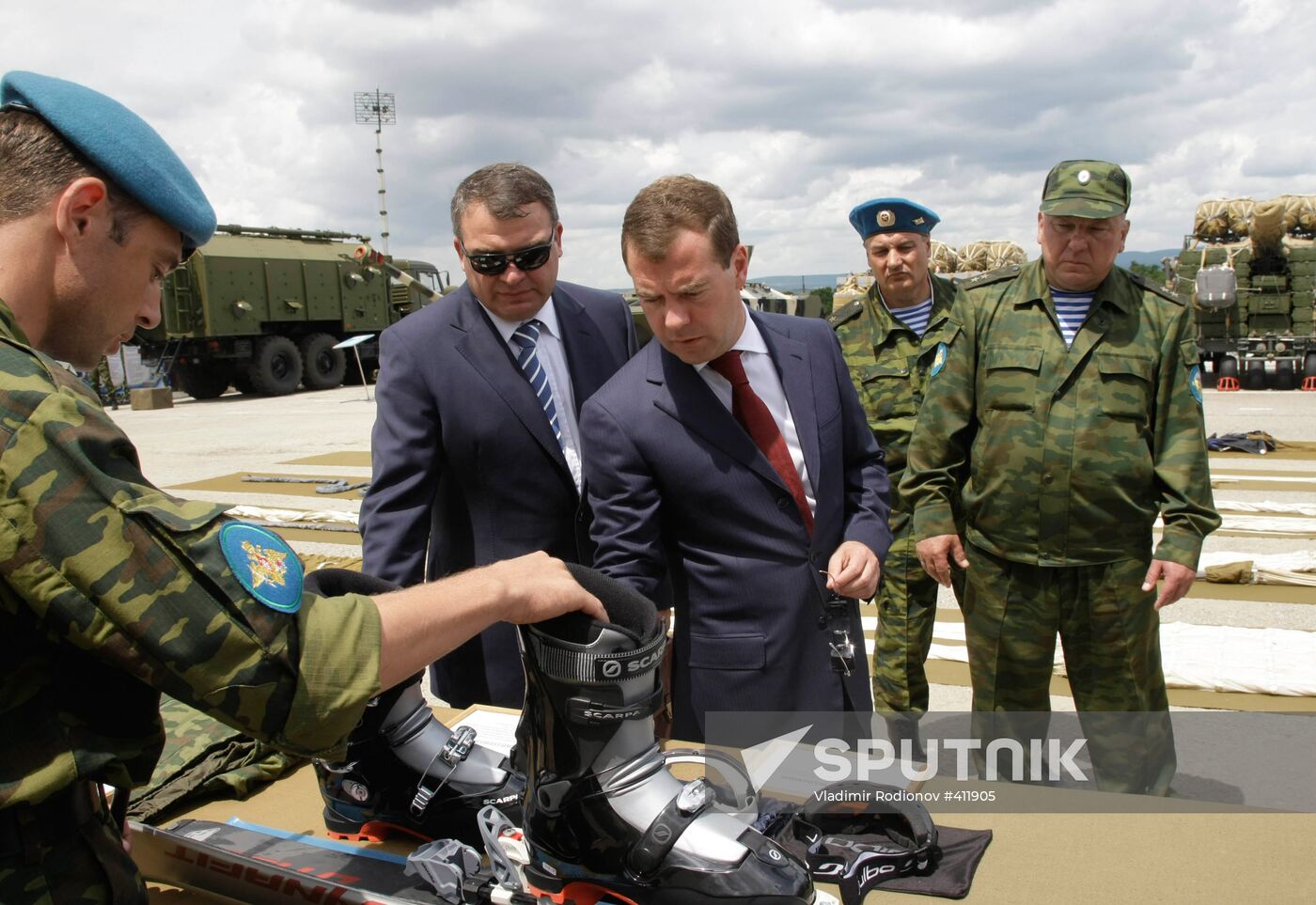 Russian President visits Southern Federal District