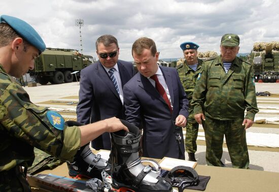 Russian President visits Southern Federal District