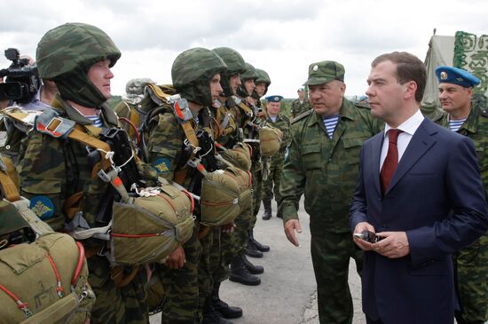 Russian President visits Southern Federal District