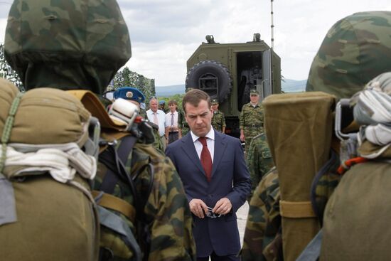 Russian President visits Southern Federal District