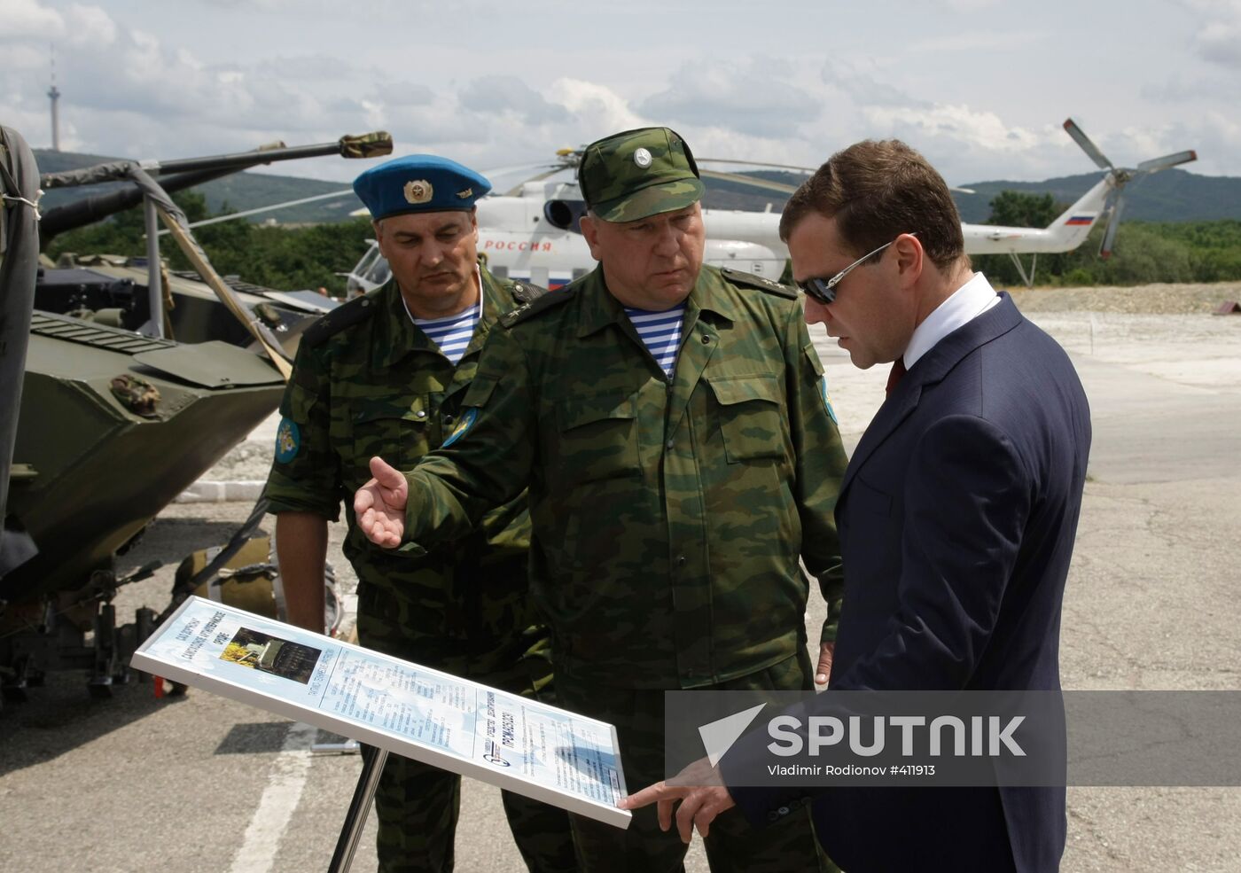 Russian President visits Southern Federal District