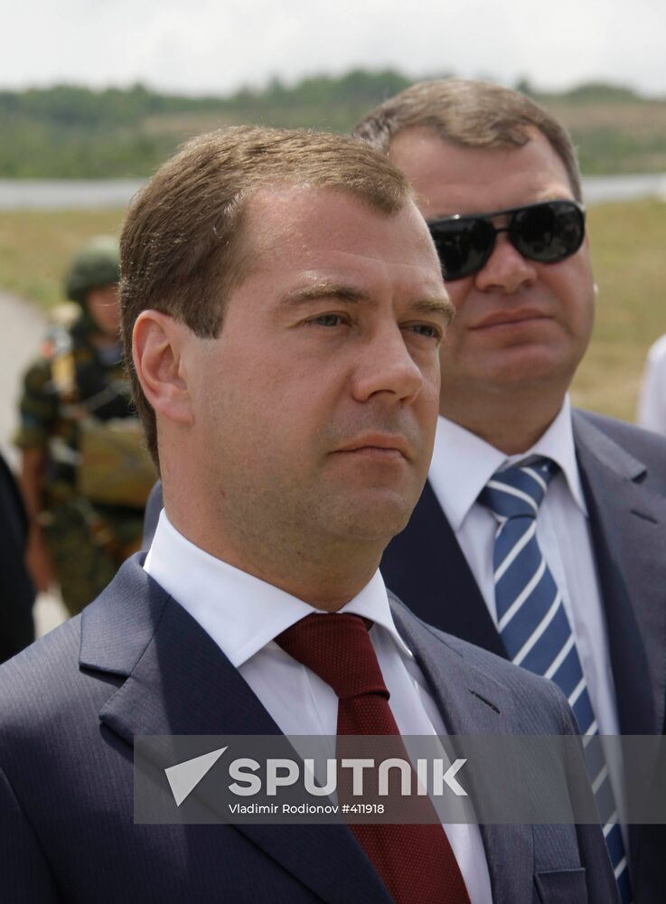 Russian President visits Southern Federal District