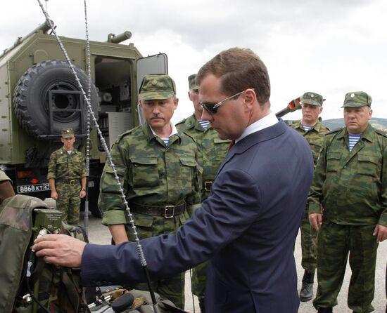 Russian President visits Southern Federal District