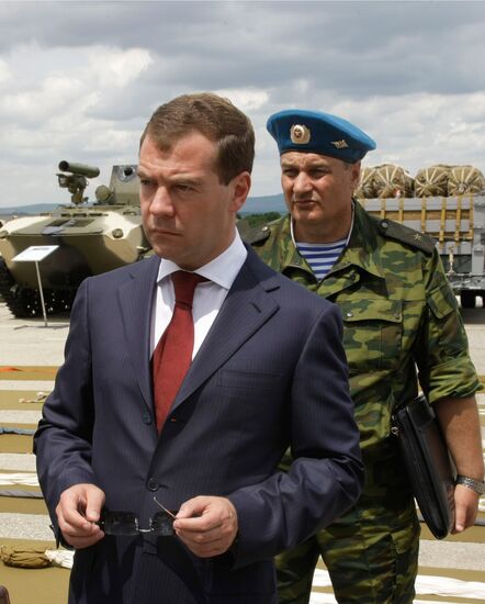 Russian President visits Southern Federal District