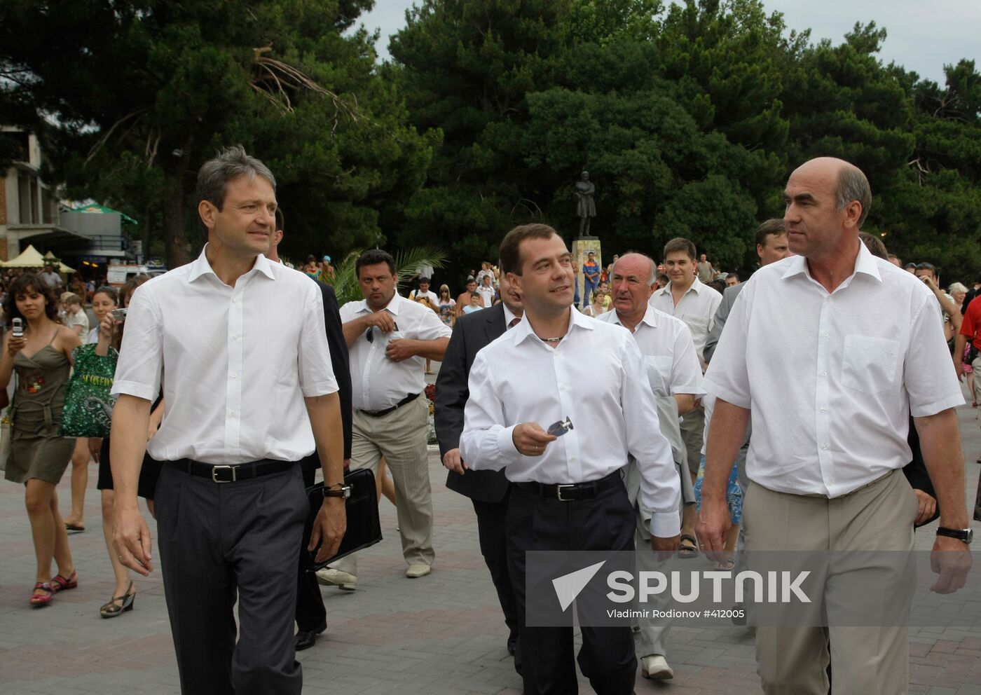 Dmitry Medvedev visiting South Federal District