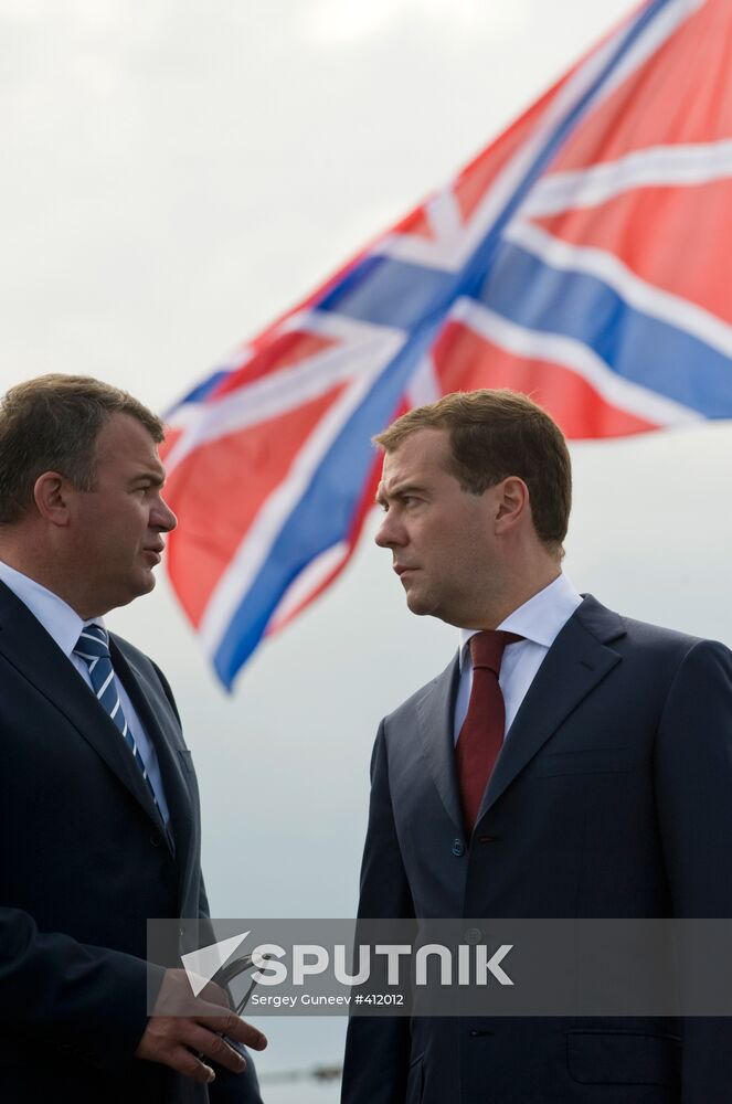 Dmitry Medvedev visiting South Federal District