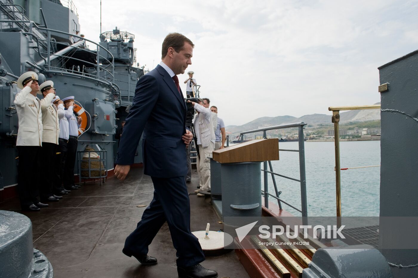 Dmitry Medvedev visiting South Federal District
