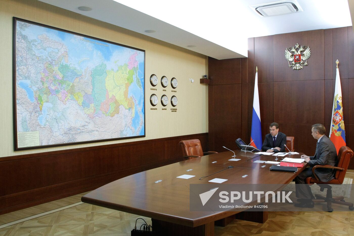 President Dmitry Medvedev holds video conference with citizens
