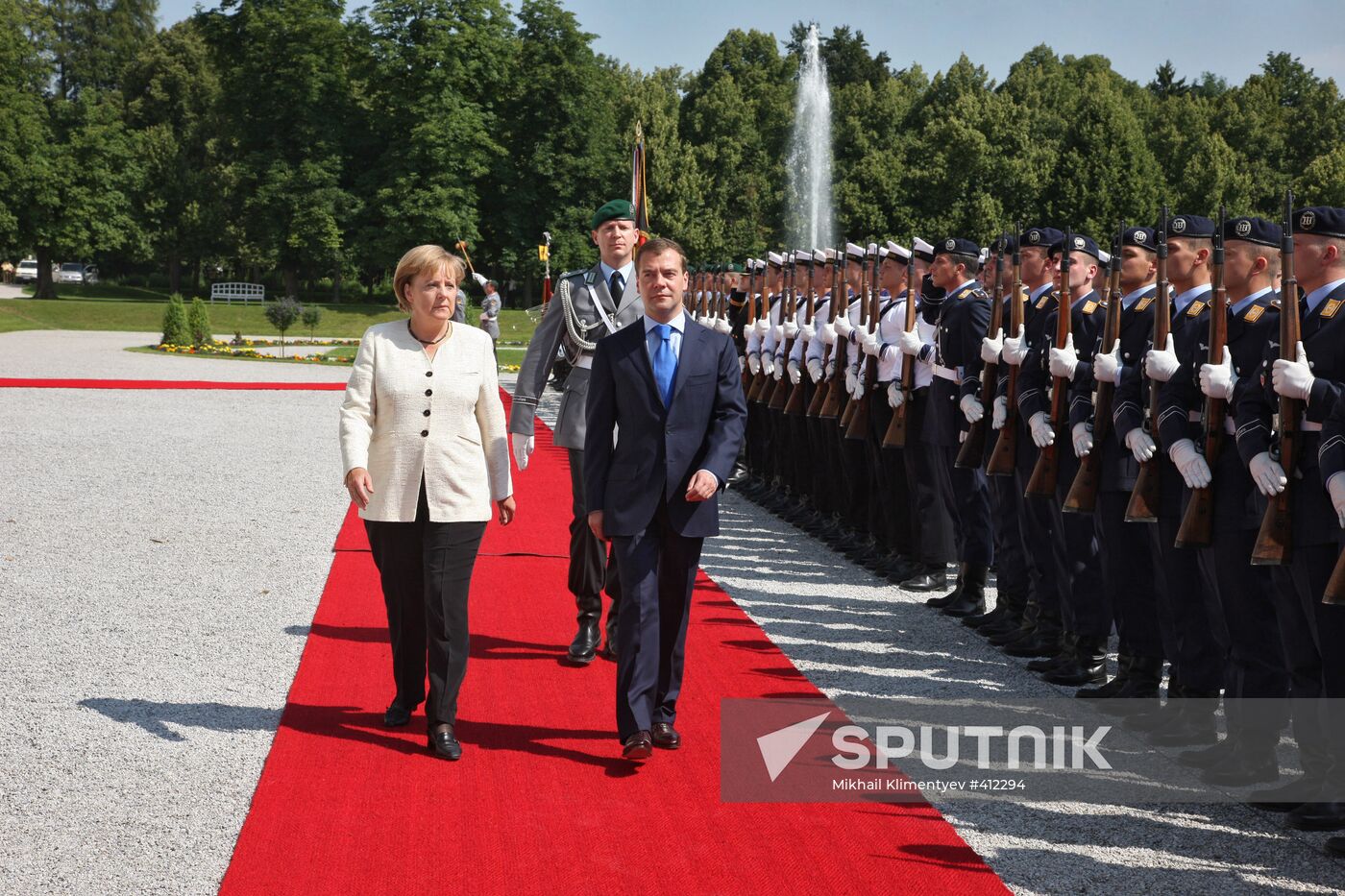 President Dmitry Medvedev visits Munich