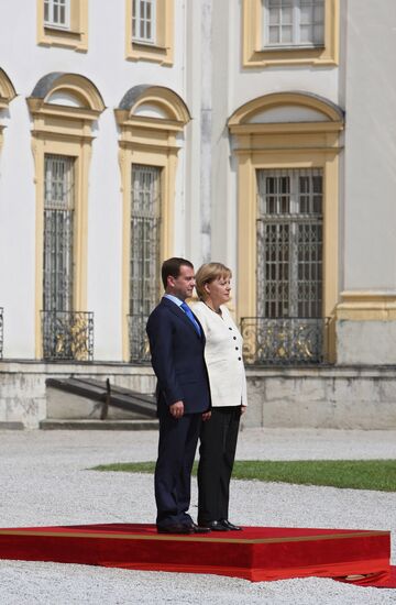 President Dmitry Medvedev visits Munich