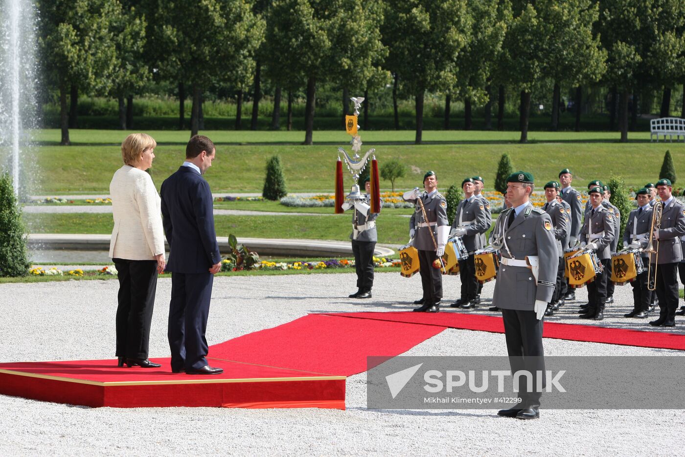 President Dmitry Medvedev visits Munich