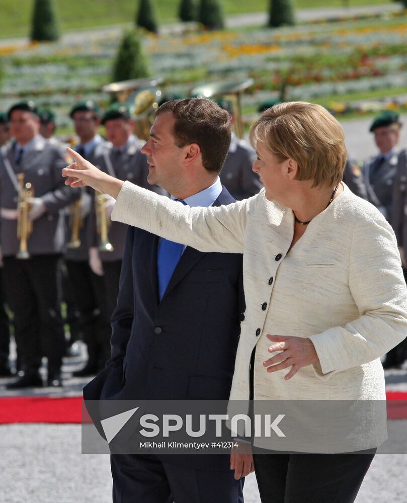 President Dmitry Medvedev visits Munich