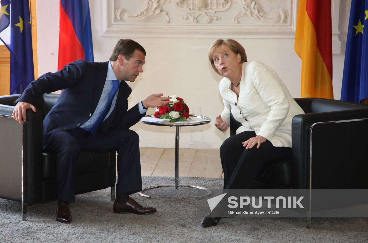 Russian President Dmitry Medvedev visits Munich