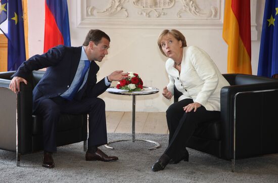 Russian President Dmitry Medvedev visits Munich