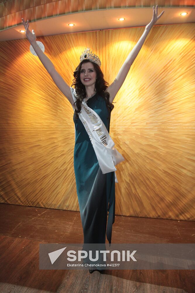 Yuliya Obraztsova - "Miss Moscow 2009"